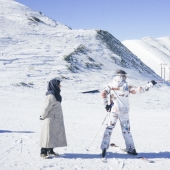 Qué sucede en las estaciones de esquí de Irán