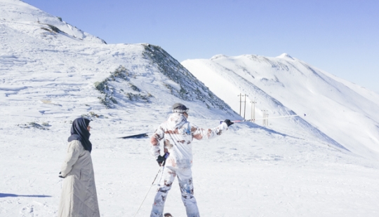 Qué sucede en las estaciones de esquí de Irán