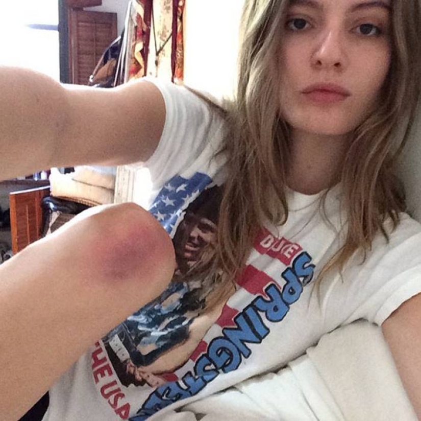 ¿Quién dijo que las modelos no tienen sentido del humor? Divertida Instagram Tilda Lindstam ¿Quién dijo que las modelos no tienen sentido del humor? Divertida Instagram Tilda Lindstam