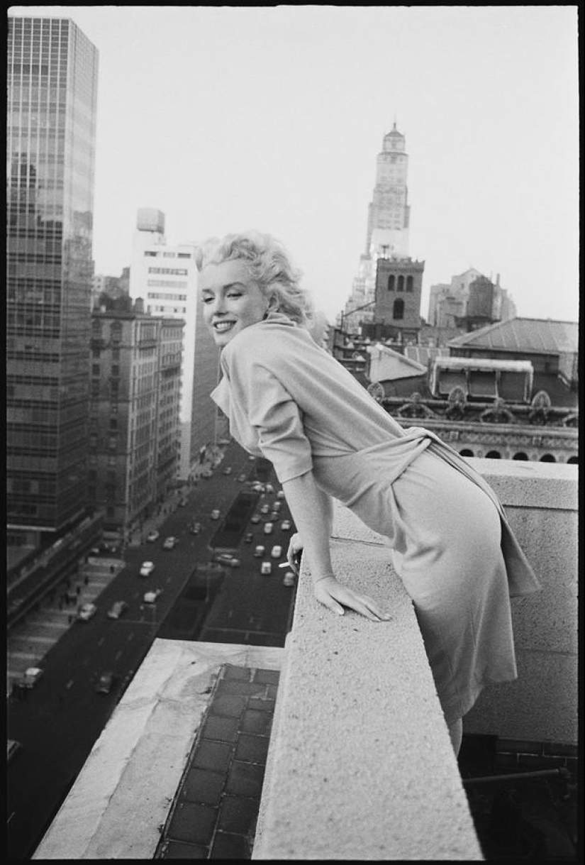 Raras fotos de Marilyn Monroe en Nueva York