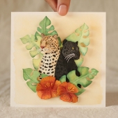 “Rare”: My Collection Of Paper Art To Show The Beauty Of Rare Genetic Mutation Of Albinism And Melanism