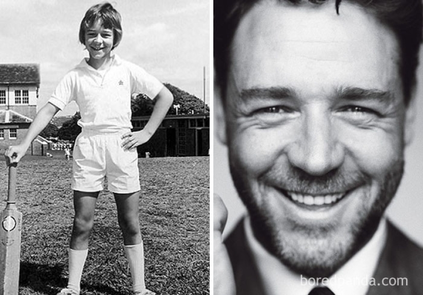 Rare photos of stars from childhood, in which they can hardly be recognized Rare photos of stars from childhood, in which they can hardly be recognized
