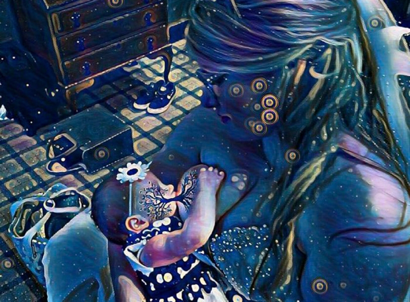 Árbol de la Vida: imágenes de la lactancia materna que inundaron Internet