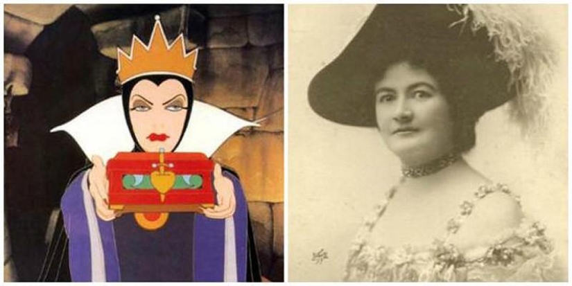 Real prototypes of Disney characters Real prototypes of Disney characters