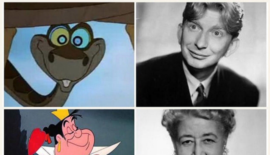 Real prototypes of Disney characters Real prototypes of Disney characters