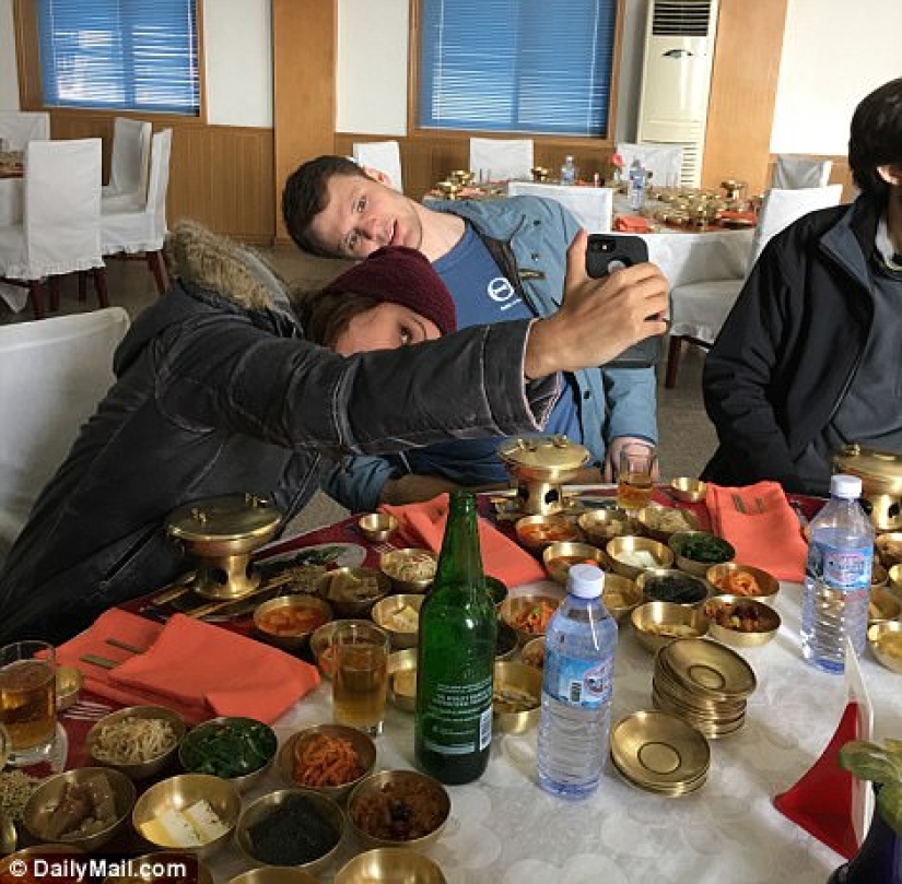 Recent photos of student Otto Wombier in North Korea before his arrest and death