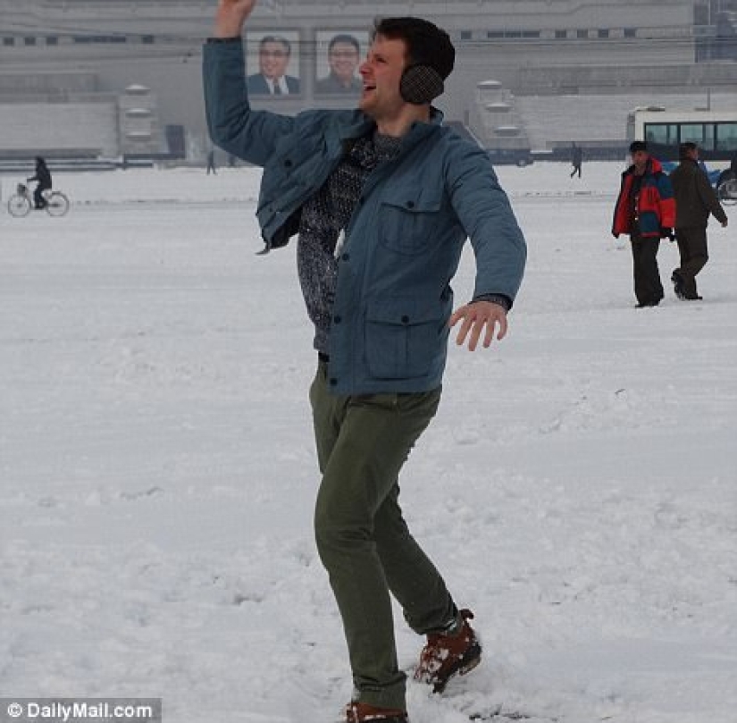 Recent photos of student Otto Wombier in North Korea before his arrest and death