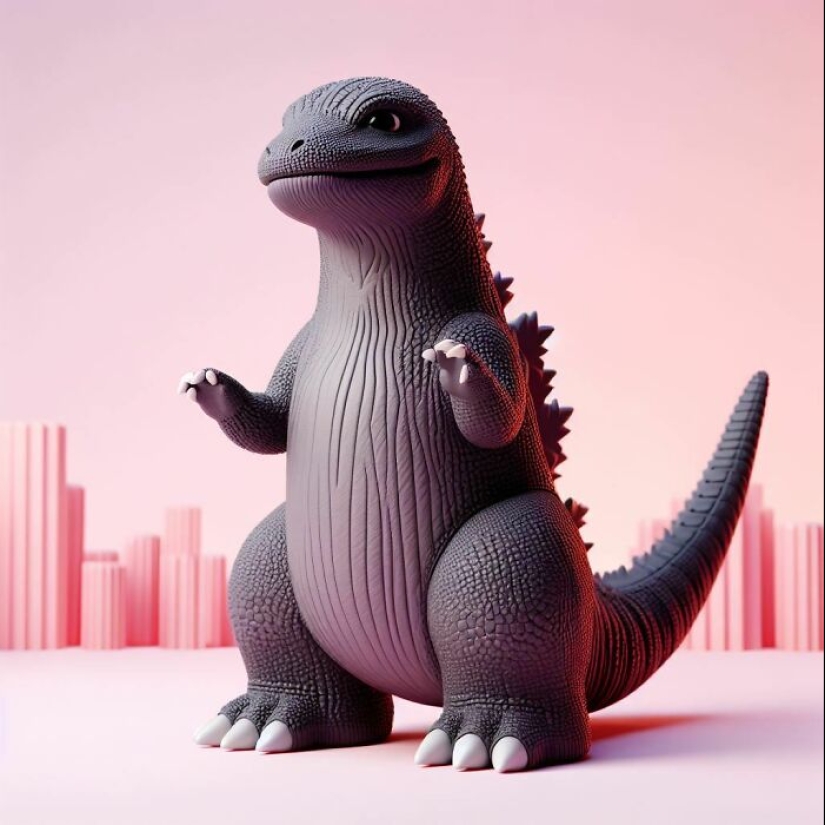 Recreé monstruos en sus lindas versiones alternativas, y aquí están los 15 mejores