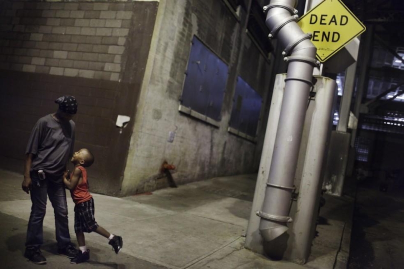 Relaciones familiares de vagabundos del metro de Nueva York