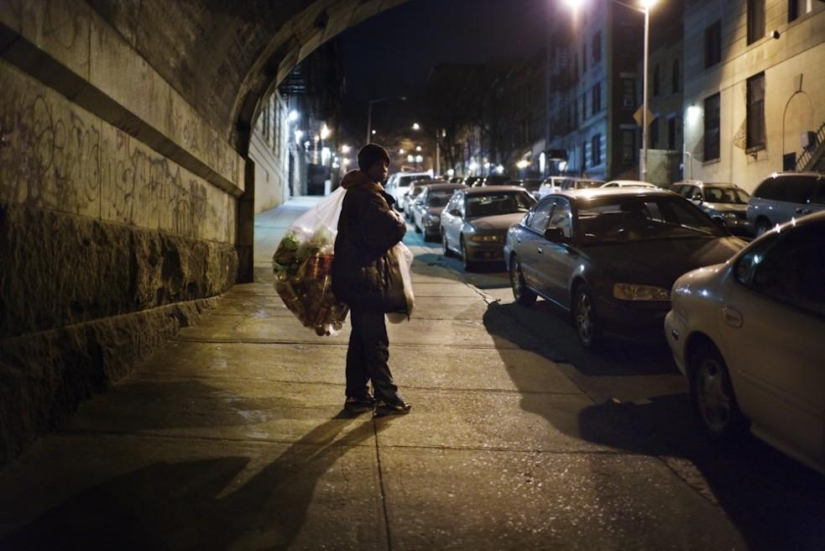 Relaciones familiares de vagabundos del metro de Nueva York