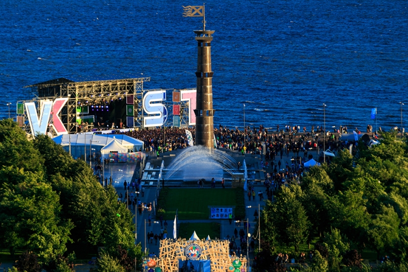 Relaciones promiscuas en el Segundo Festival VKontakte