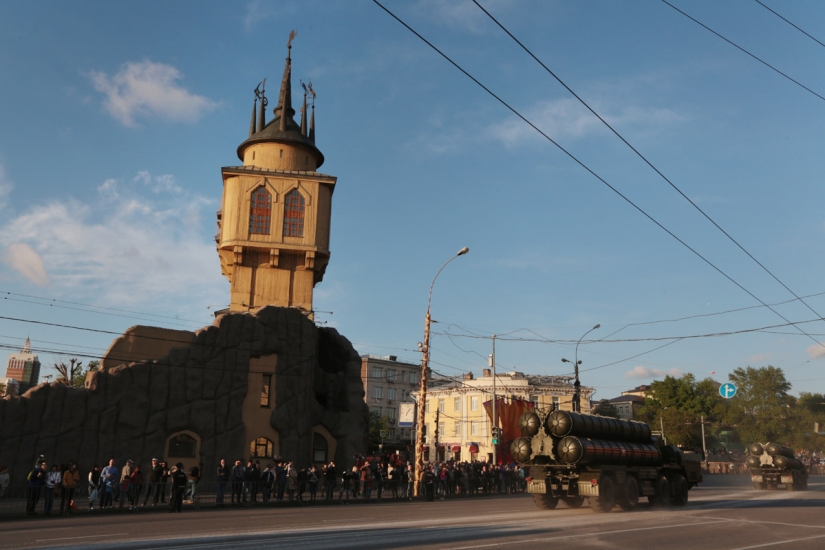 Reportaje fotográfico del ensayo general del Desfile de la Victoria