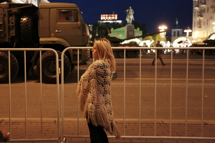 Reportaje fotográfico del ensayo general del Desfile de la Victoria
