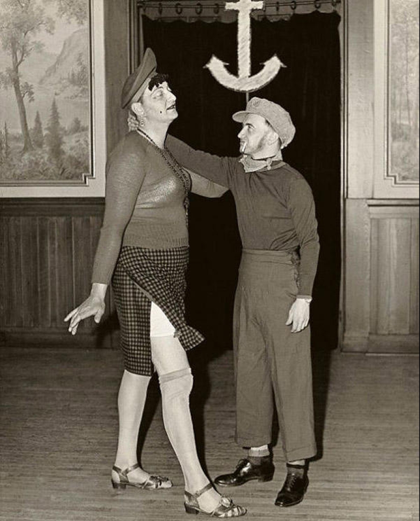 Representantes de la comunidad LGBT a principios del siglo pasado