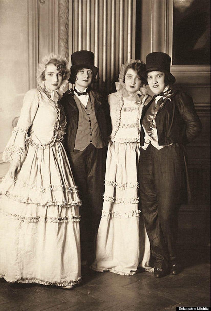 Representatives of the LGBT community at the beginning of the last century Representatives of the LGBT community at the beginning of the last century