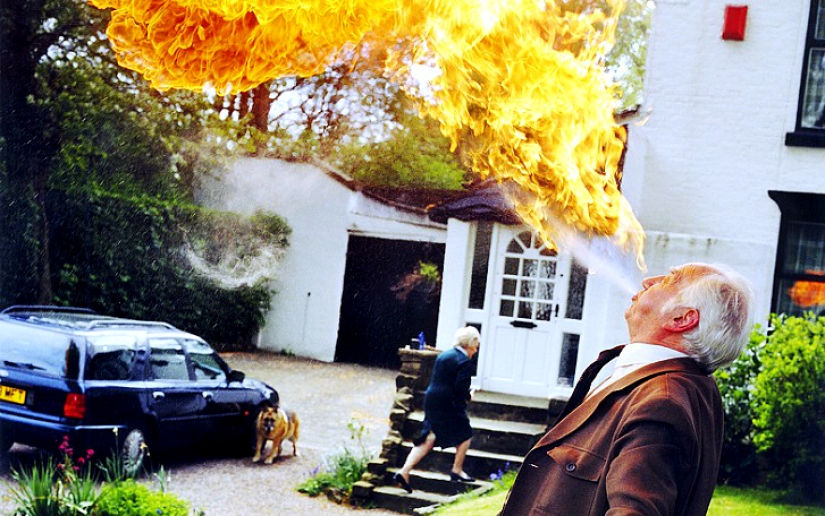 Retratos de británicos informales y rebeldes envejecidos