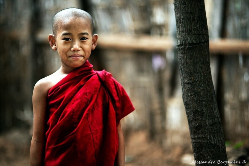 Retratos expresivos y coloridos de diferentes partes del mundo.