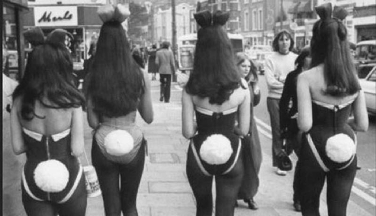 Retrofotografías de conejitas Playboy
