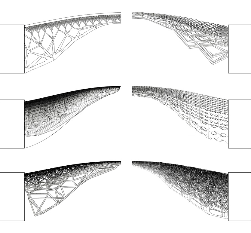 Robots 3D print a bridge over an Amsterdam canal