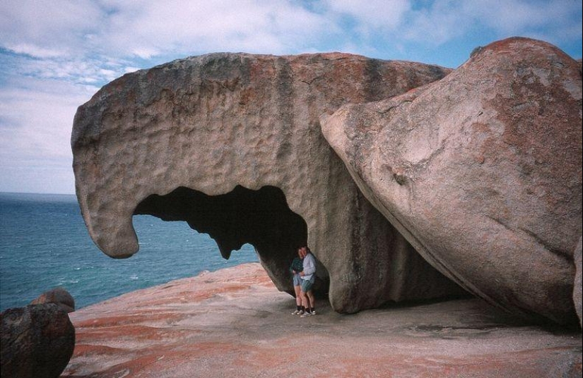 Rocas inusuales en Australia
