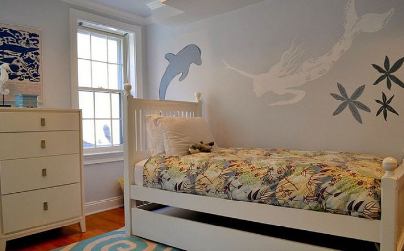 Rooms inspired by Disney fairy tales