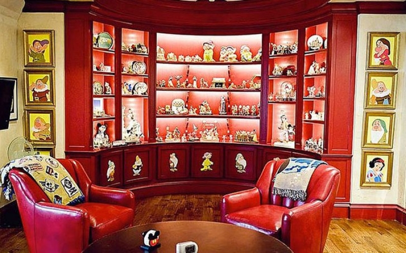 Rooms inspired by Disney fairy tales