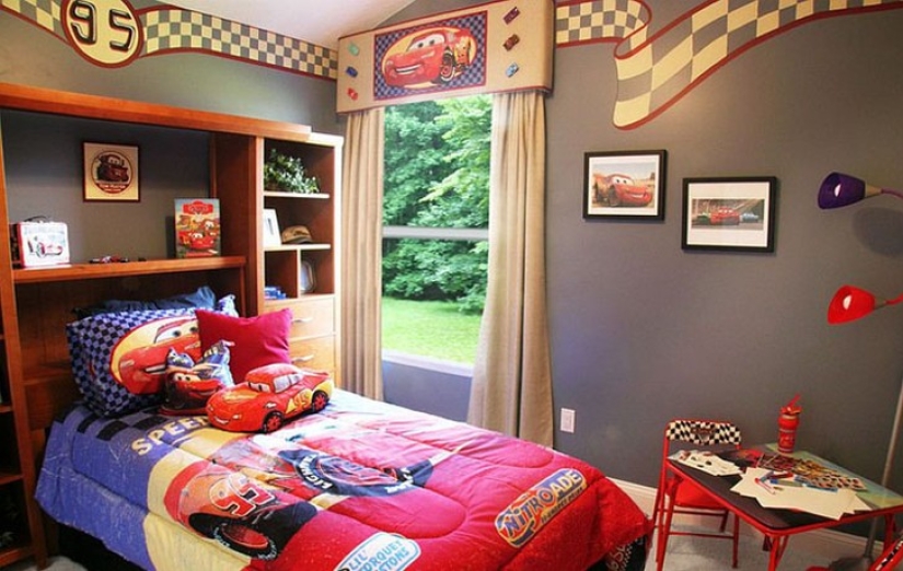 Rooms inspired by Disney fairy tales