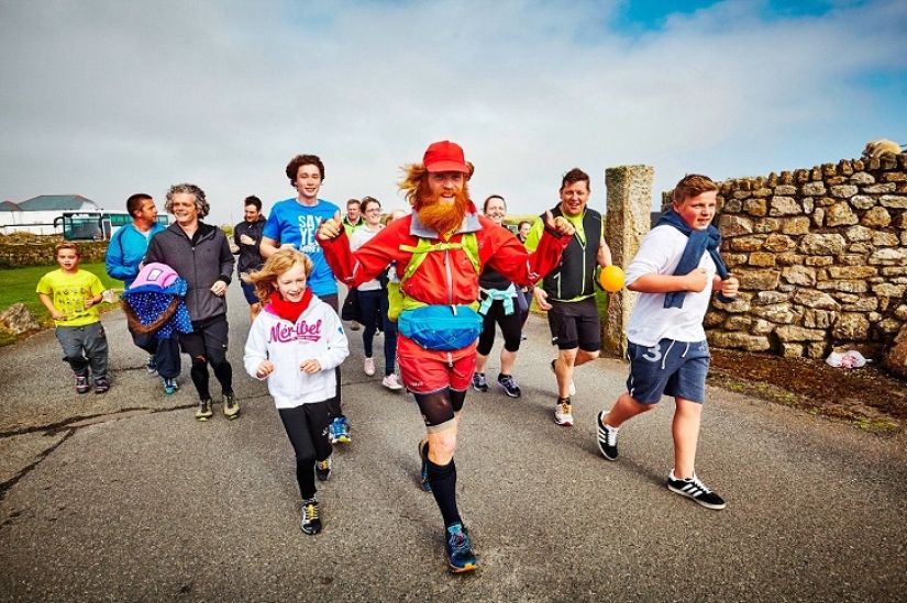 Run, Sean, run! Run, Sean, run!