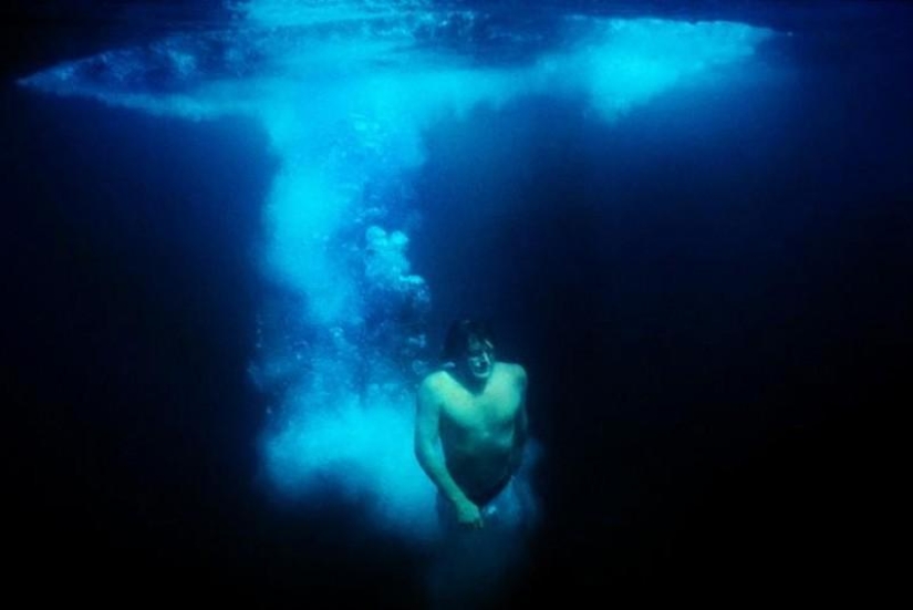 Running under the waves