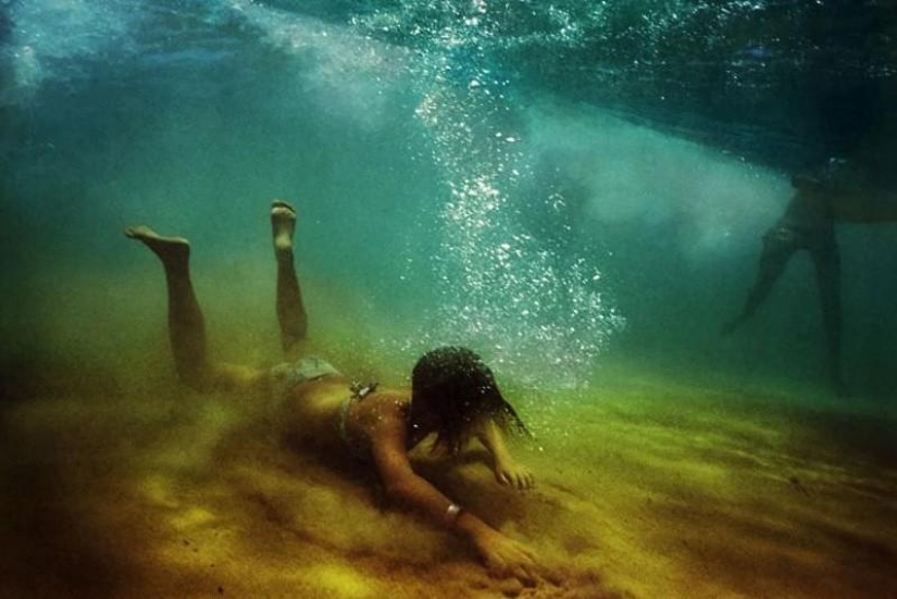 Running under the waves