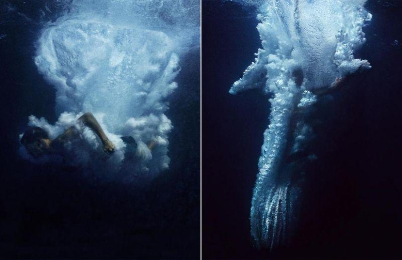 Running under the waves