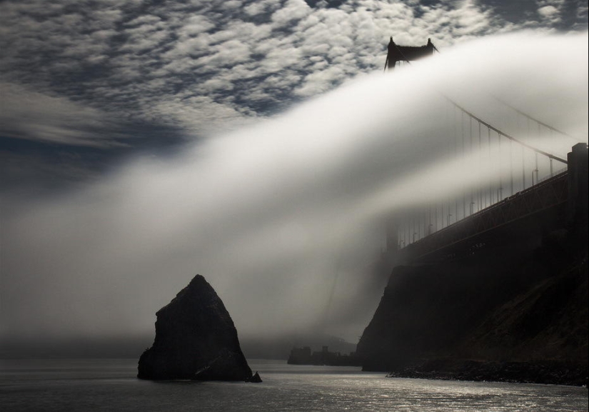 San Francisco in the fog