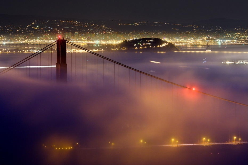 San Francisco in the fog