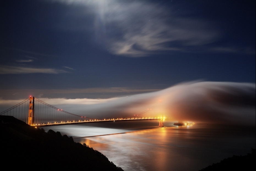 San Francisco in the fog