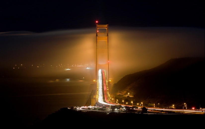 San Francisco in the fog
