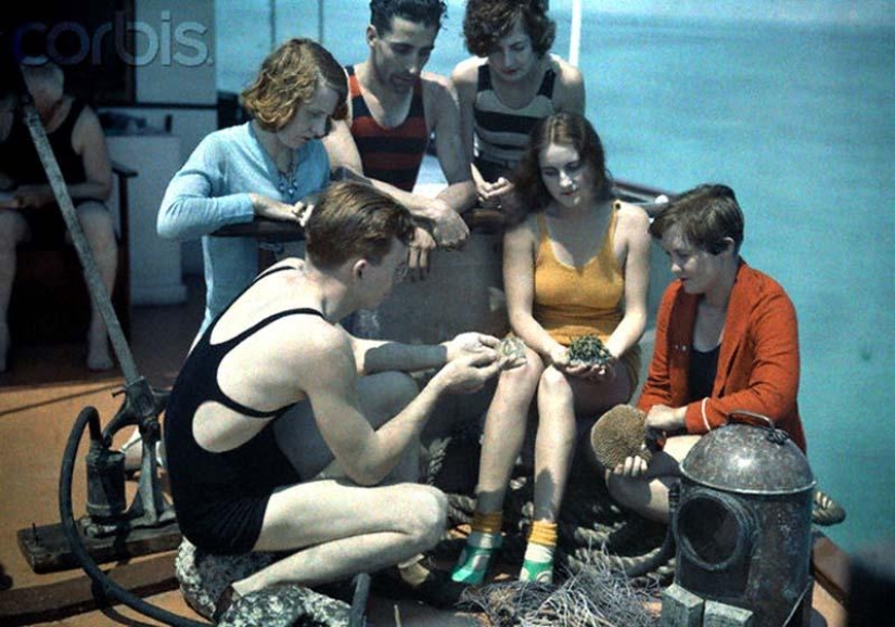 San Petersburgo y otras ciudades de Florida en 1929 en fotografías a color