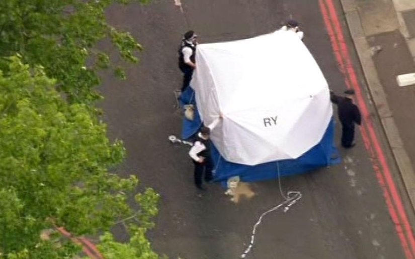 Sangriento asesinato en Londres: asesinos con cuchillas ni siquiera intentaron escapar