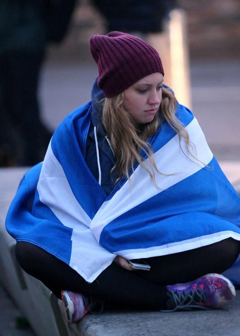 Scottish reaction to independence referendum results Scottish reaction to independence referendum results