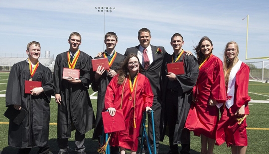 Seven-year-olds from the USA lived to finish school