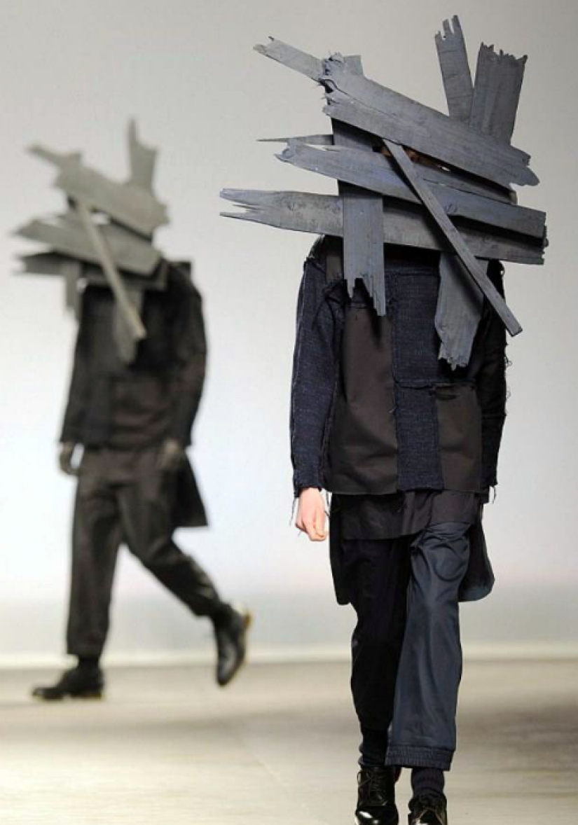 Shameful! How fashion designers mock men