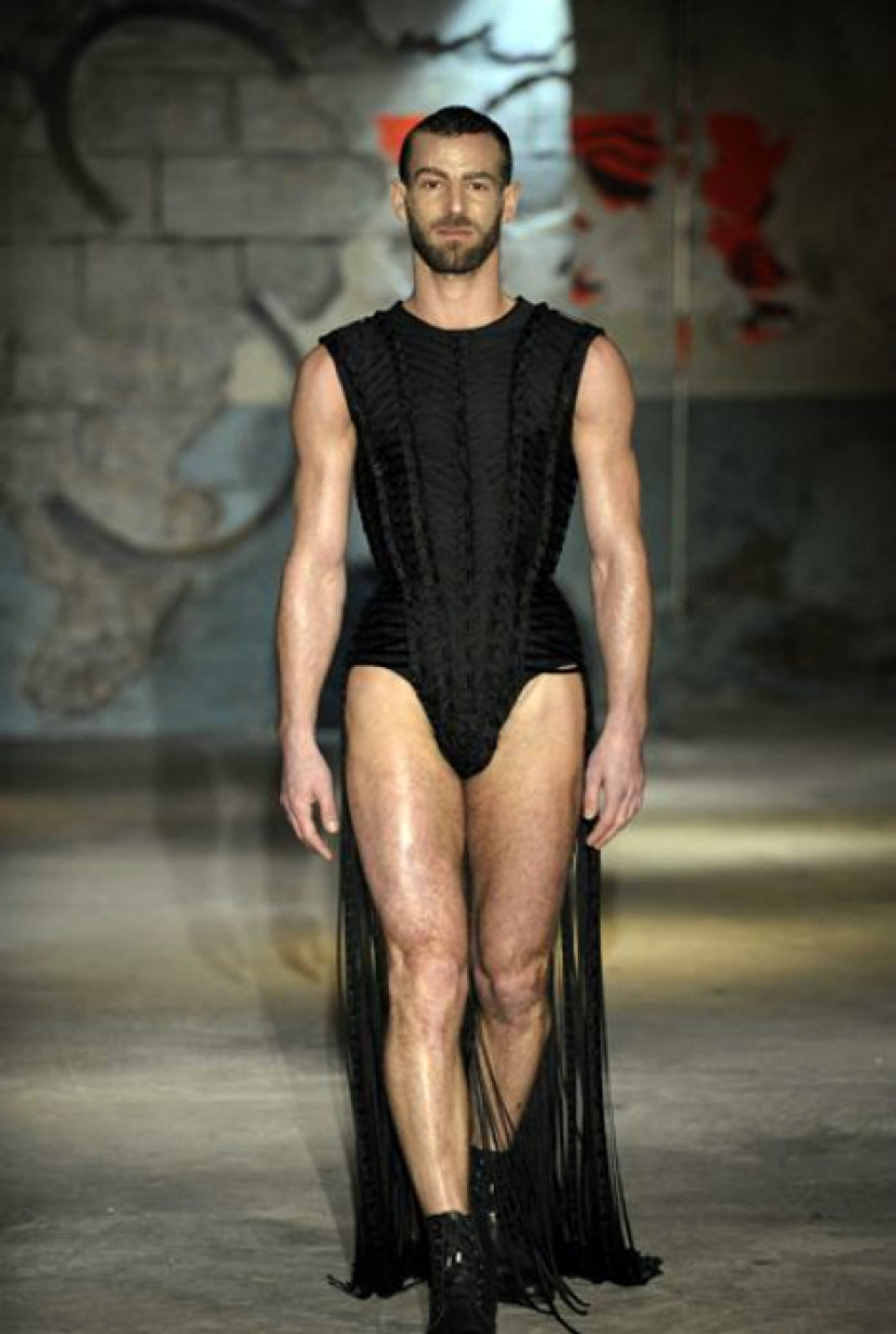 Shameful! How fashion designers mock men