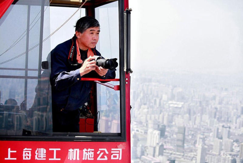 Shanghai through the eyes of a crane operator Shanghai through the eyes of a crane operator