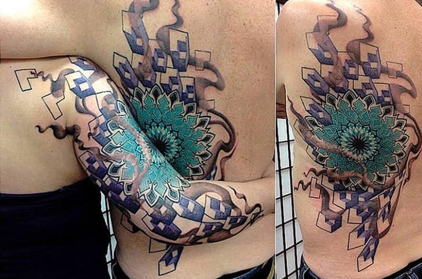 Shared tattoo for two Shared tattoo for two