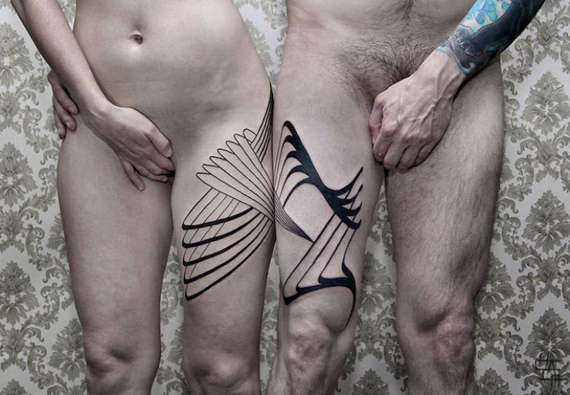 Shared tattoo for two Shared tattoo for two