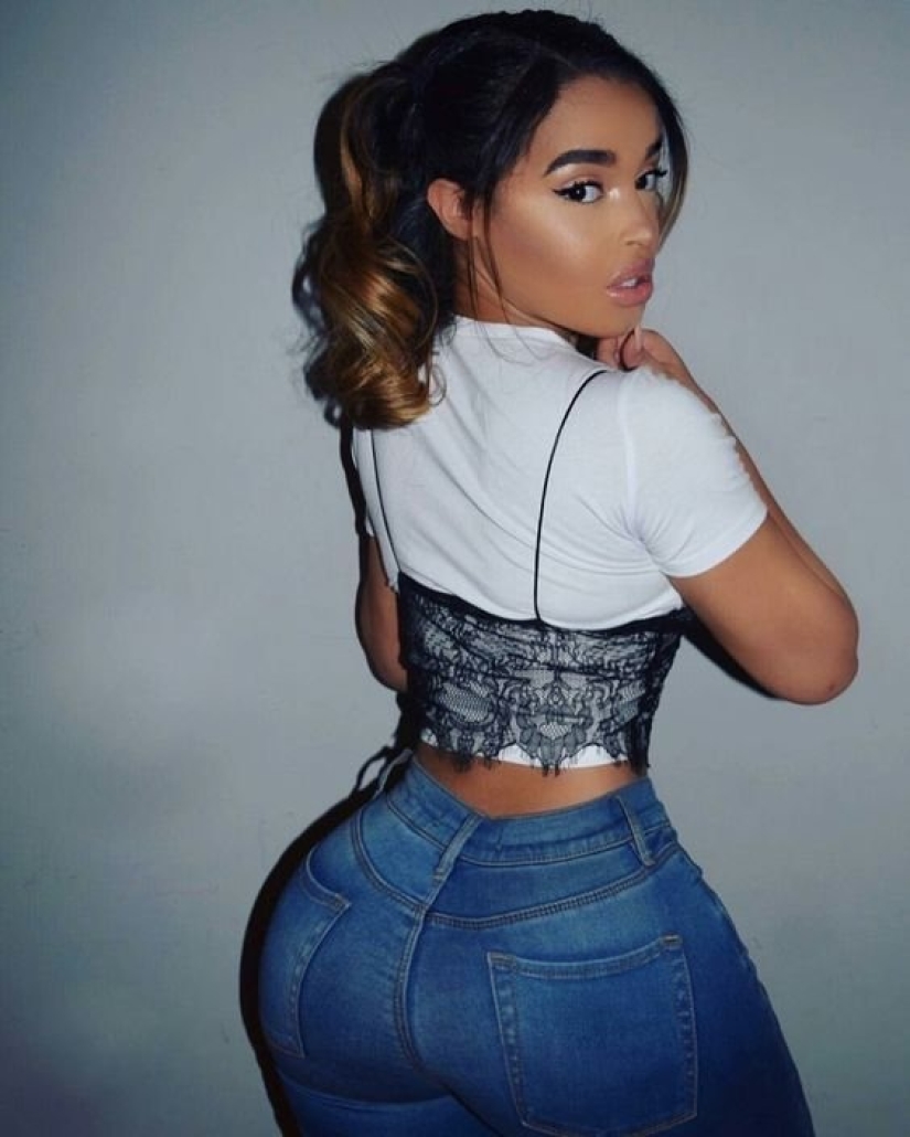 She became a TikTok star thanks to her figure: Gisele Lynette