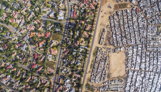 Shocking inequality in South Africa in the lens of a drone