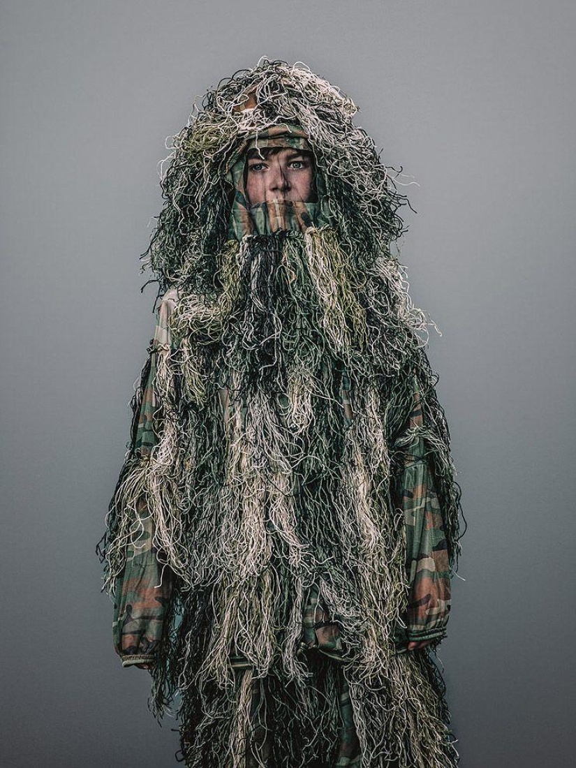 Shreks, ancianos informales y otros personajes de la fiesta Jack in green