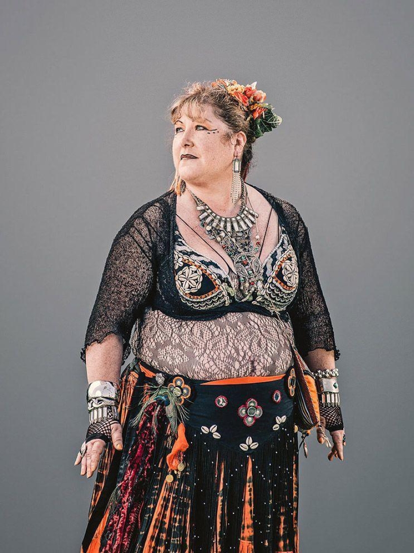 Shreks, elderly informals and other characters from the holiday Jack in green