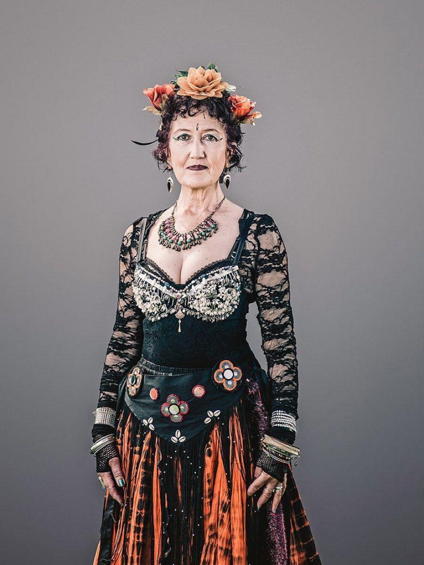 Shreks, elderly informals and other characters from the holiday Jack in green