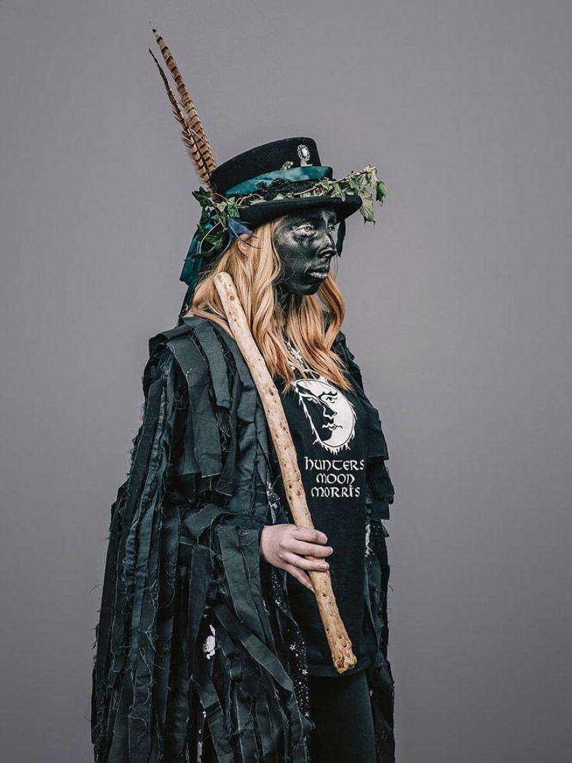 Shreks, elderly informals and other characters from the holiday Jack in green